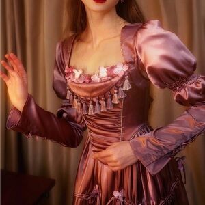 Purple Rapunzel Corset Top